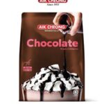 AIK CHEONG Chocolate Belgium Indulgence, Aik Cheong Chocolate Cafe Art Belgian Indulgence Instant Coffee, Belgian chocolate instant coffee, creamy chocolate coffee mix, 3 in 1 instant chocolate beverage, Malaysian chocolate coffee, halal-certified chocolate drink