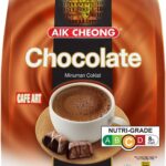 Aik Cheong Chocolate Cafe Art Belgian Indulgence Instant Coffee – Rich & Creamy Belgian Chocolate Flavored Instant Coffee Mix at coffee pib-