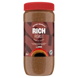 Asda Rich Roast Instant Granules Roasted Coffee -200g at coffee pib (coffee price in bd)-0