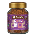 Beanies Double Choc Flavour Instant Coffee 50g | Rich Chocolate Instant Coffee, Vegan & Low Calorie