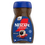 Nescafe Decaff 200g Jar | Decaffeinated Instant Coffee with Rich Flavor and Smooth Aroma