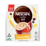 Nescafe Latte 3 in 1 Cereal Milk Instant Coffee Smooth Creamy Cereal Milk Flavor, Convenient Single-Serve Sachets(Main)