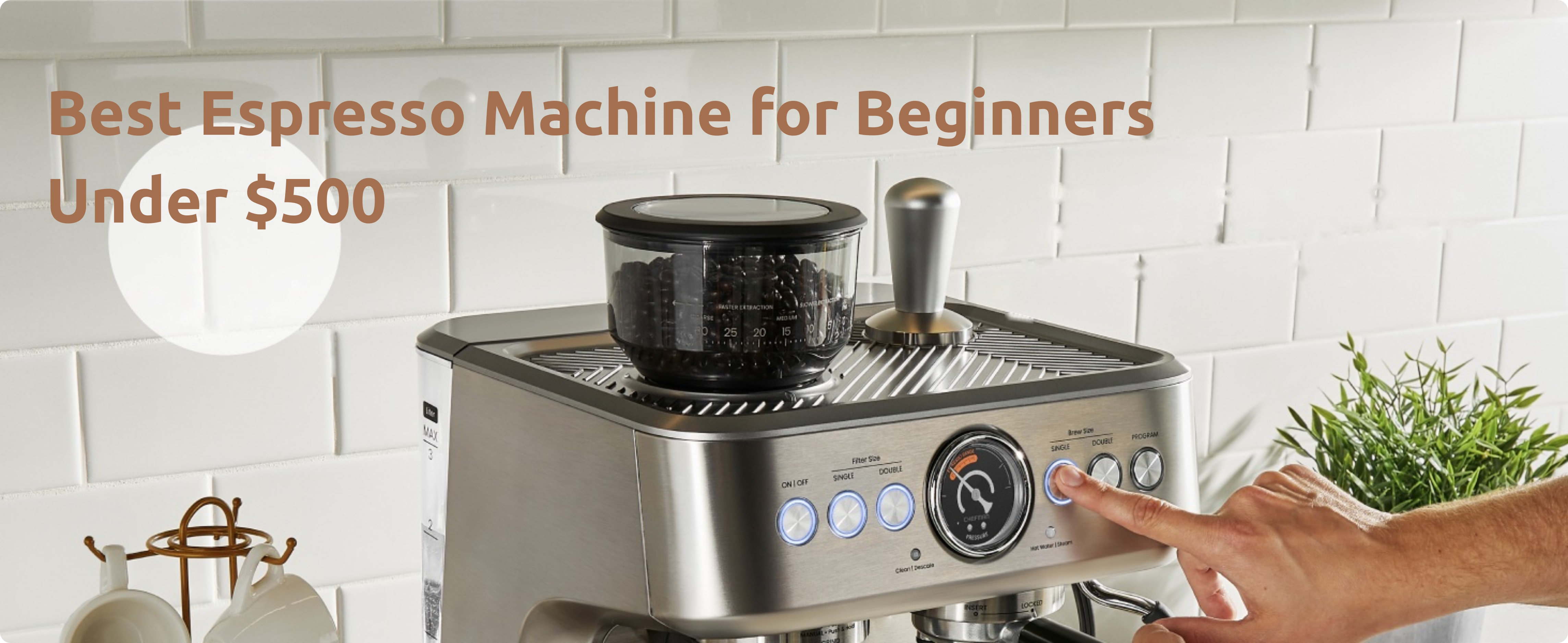 Best Espresso Machine for Beginners Under $500